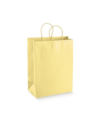 BOLSA "SFERE GIALLO" PK(10u) 350x130x430mm CUERDABolsas Decorativas