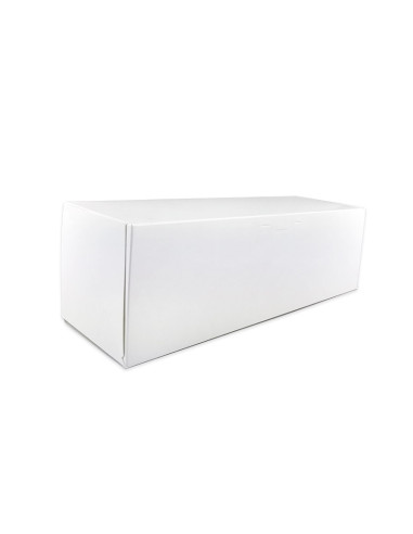 CAJA PARA TRONCO BLANCA 30x11x11cm Pack 25 unidades