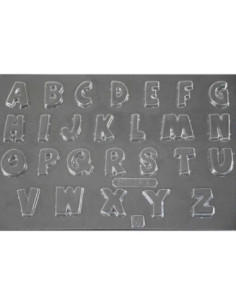 MOLDE PVC ABECEDARIO PEQUEÑO (1c)
