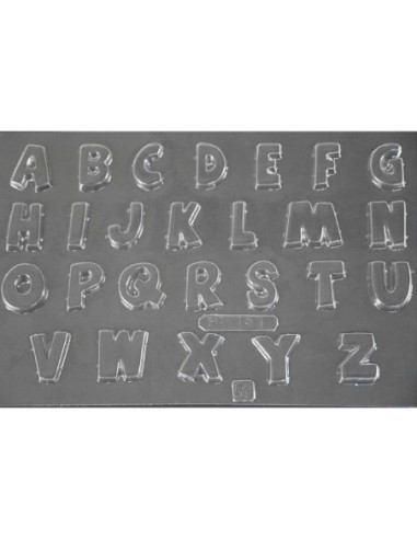 MOLDE PVC ABECEDARIO PEQUEÑO (1c)
