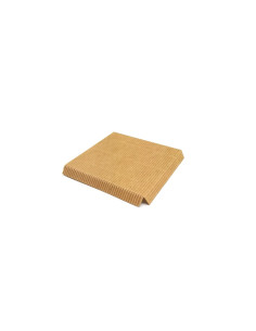 FONDO 130x130xh10mm PK(10u) ONDA AVANA REALZADO