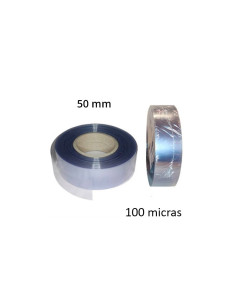 CINTA PVC INCOLORO 50 mm 100 micras (100mt)