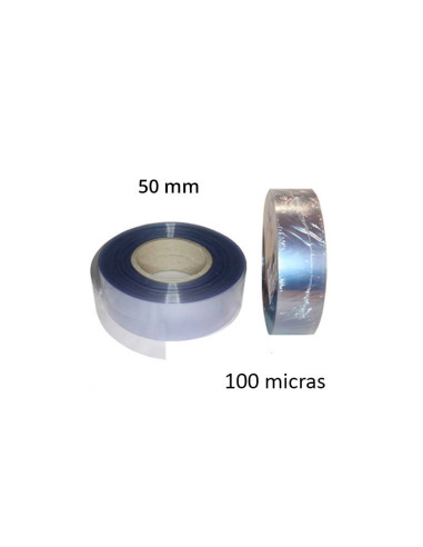CINTA PVC INCOLORO 50 mm 100 micras (100mt)Cinta PVC