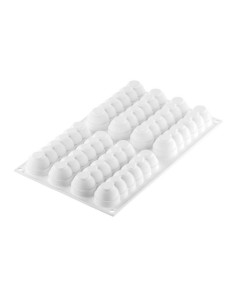 MOLDE TRUFFLE ECLAIR 75 -130x30xh27 mm 6c x 75mlSilikomart Monoporc... 2