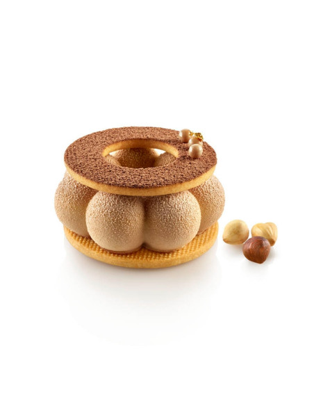 MOLDE TRUFFLE CROWN 90 -D82xh29 mm 6c x 90mlSilikomart Monoporciones