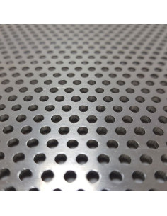 BANDEJA 600*400*2 PERF. ALUM. CONICA perf.3mmInicio 2