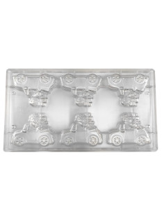 PAPA NOEL CON COCHE 101x76mmFiguras Navidad 2