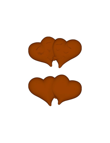 MOLDE M276 CORAZÓN LOVE 120x70 2c 135x275San Valentin