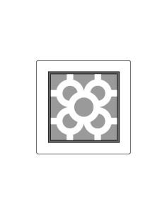 TABLETA PVC AZULEJO VIERTEAGUAS 140x140x20mm (1c)