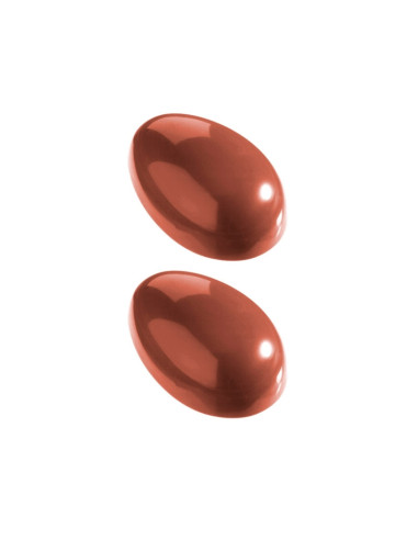 MOLDE 1/2 HUEVO LISO 205x130mm 2c SIN BORDEHuevos