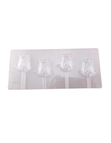 MOLDE PVC PIRULETA ROSA SANT JORDI 55x45mm (4c)Sant Jordi