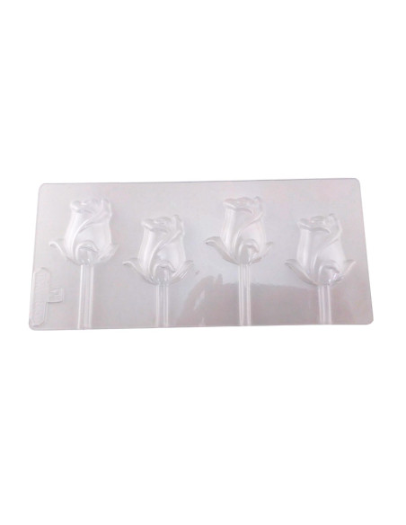 MOLDE PVC PIRULETA ROSA SANT JORDI 55x45mm (4c)Sant Jordi