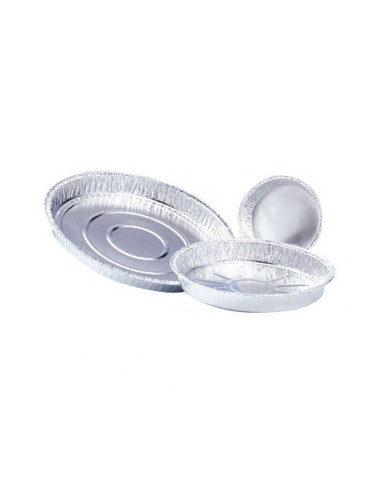 MOLDE ALUMINIO TO138 TARTERA D124x20mm (100 ud)Moldes Aluminio