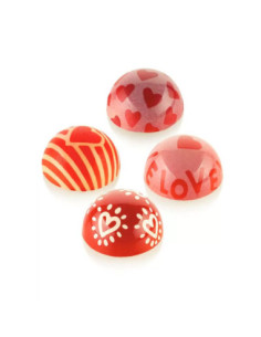 CHOCO STAMP C + M. TRITAN 24c D.31xH.16mm