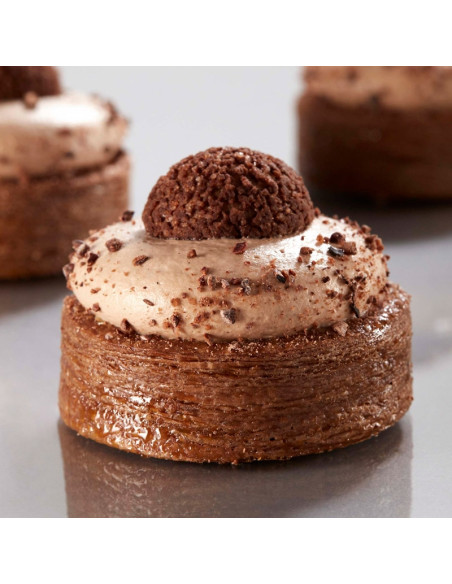 ANILLO DE "FEUILLETAGE" ALTO D65xh35mm