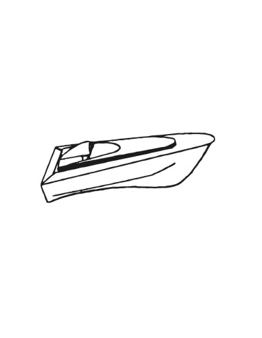 MOLDE PVC BARCO LANCHA RAPIDA 225x80x95mmMarítimo