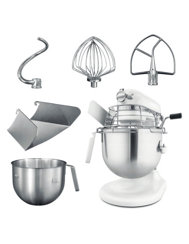 KITCHEN AID 6.9 LT BATIDORA PROFESIONAL BLANCOPequeña Maquinaria