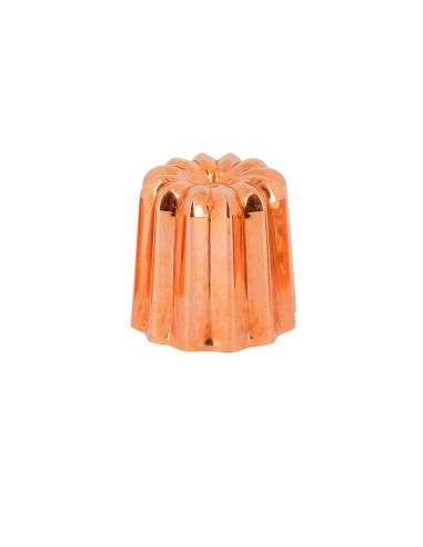 MOLDE COBRE ESTAÑADO D5.5x5 BORDELAISEMoldes
