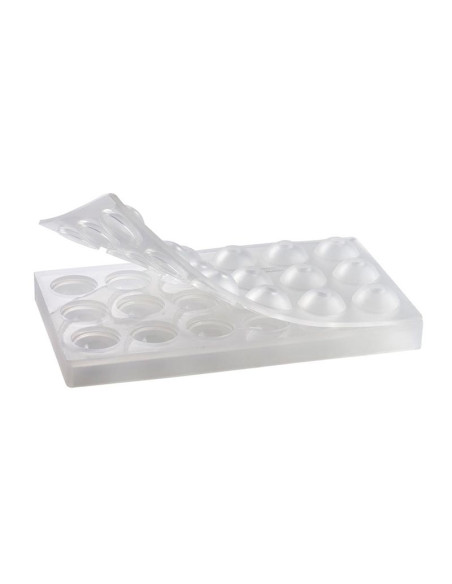 MOLDE ESFERA 3D - AF003 - 18p D35mm SILICONAEsferas 3D