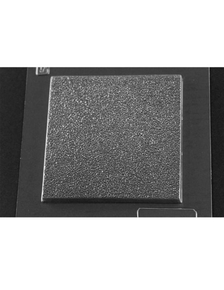 MOLDE PVC BASE CUADRADA RUGOSA 170x170x6mm -1