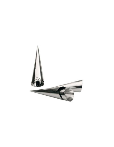 MOLDE CORNETE ESTAÑADO D3,5x11cm BL (6un)Accesorios