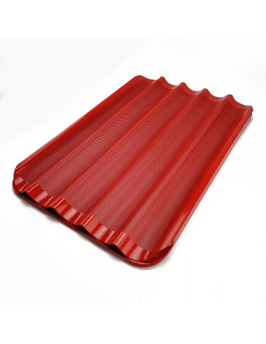 BANDEJA 5 CANALES 400x600 PERF. R2mm ALU.SILICONAEspeciales
