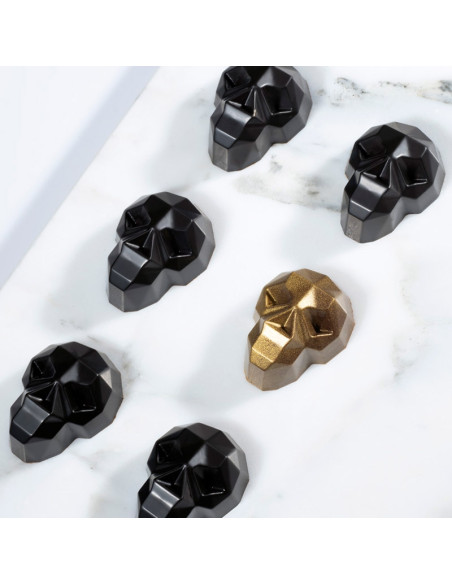 MOLDE MA1017 SKULL CALAVERA 37x28xh18mm 20c -10gHalloween