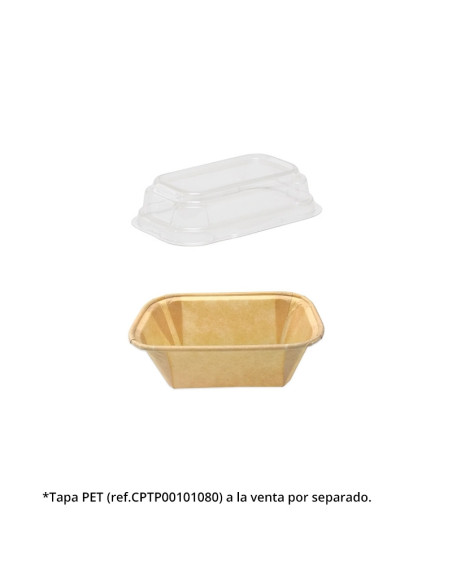 PLUMPY 80x40x40mm PK (100u) MARRÓN PREMIUM DESIGNMoldes Papel