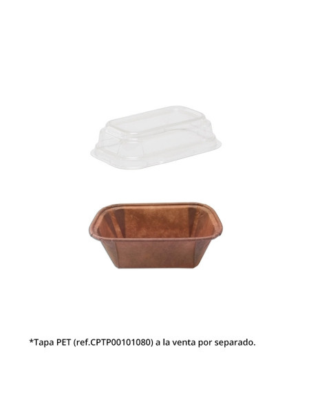 PLUMPY 80x40x40mm PK (100u) MARRÓNMoldes Papel