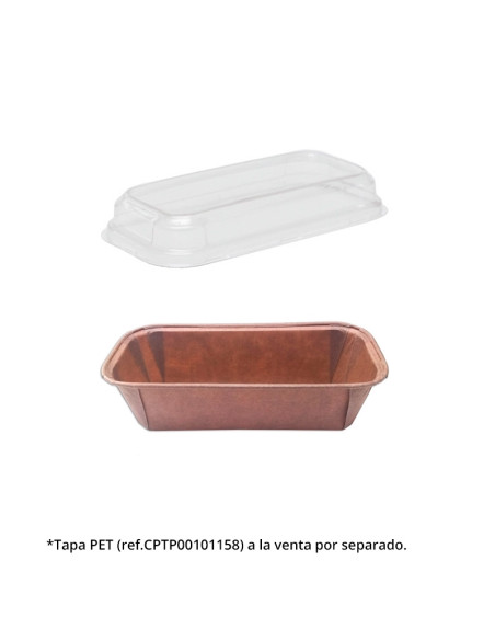 PLUMPY 158x55x52mm PK (75u) MARRÓNMoldes Papel