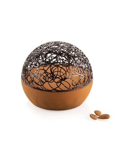 KIT CHOCO GLOBE SILICONA+TRITAN Ø150 x h50/h75 mmPolicarbonato