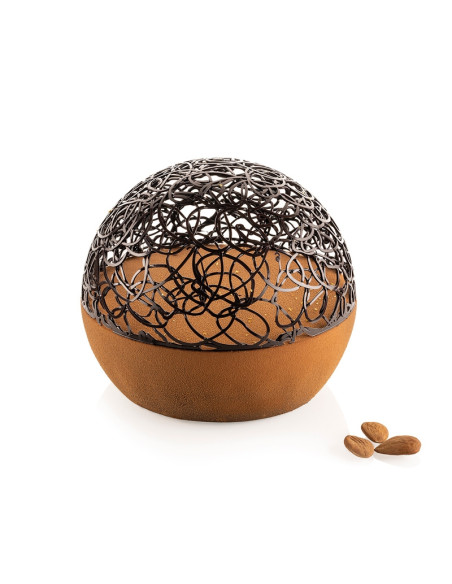 KIT CHOCO GLOBE SILICONA+TRITAN Ø150 x h50/h75 mmPolicarbonato