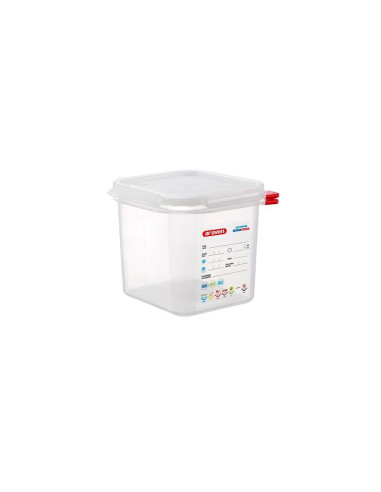 CONTENEDOR HERMÉTICO ARAVEN GN 1/6 H150 MM 2,6 LHerméticos