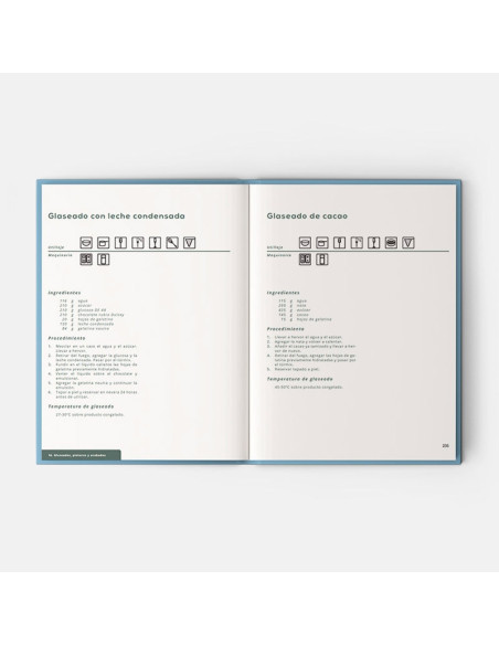 LIBRO RECETARIO BASE PASTELERÍA PROFESIONALLibros