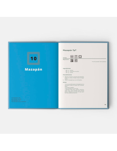 LIBRO RECETARIO BASE PASTELERÍA PROFESIONALLibros