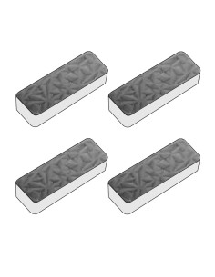 MOLDE PVC TURRÓN RECTÁNGULO 33 x 80 x h 18 mm 2