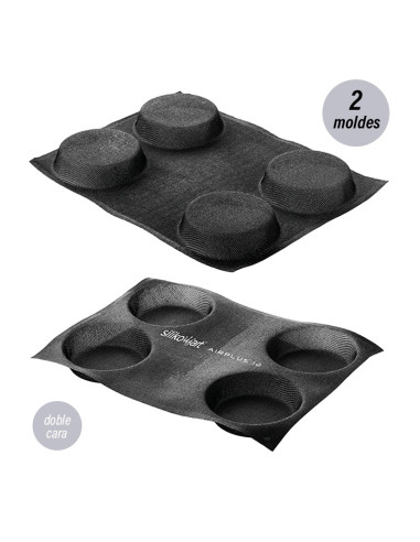 TAPETE AIRPLUS 12 ROUND D120xh30mm 300x400mm (2 p)Microperforados