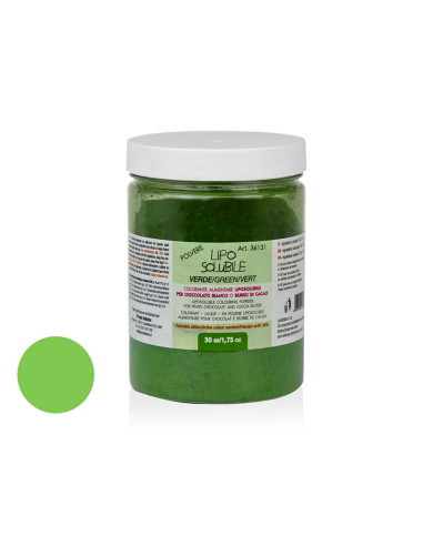 COLORANTE EN POLVO VERDE LIPOSOLUBLE 50gLiposolubles Polvo