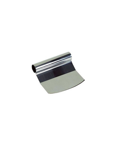 RASQUETA PARA CHOCOLATE 120x110mm INOX CURVARasquetas Inox