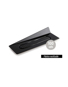 BANDEJA MONOPORCIÓN 140x40mm PK(100u) BLACK TRAYS