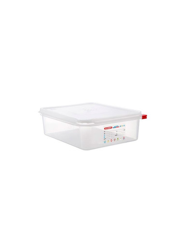 CONTENEDOR HERMÉTICO ARAVEN GN 1/2 H100 MM 6,5 LHerméticos