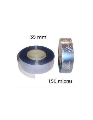 CINTA PVC INCOLORO 35 mm 150 micras (100mt)Cinta PVC