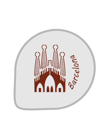 MASCARA DIB.302 140mm BARCELONAPlantillas decoración