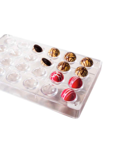 MOLDE SEMIESFERA MA5000 D30 24cEsferas