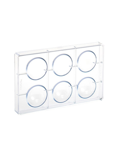 MOLDE MA5005 SEMIESFERA D 60mm 6cEsferas MOLDE MA5005 SEMIESFERA D 60mm 6cEsferas