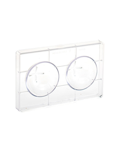 MOLDE SEMIESFERA MA5002 D100mm 2cEsferas MOLDE SEMIESFERA MA5002 D100mm 2cEsferas