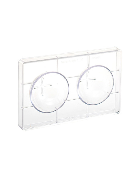 MOLDE SEMIESFERA MA5002 D100mm 2cEsferas