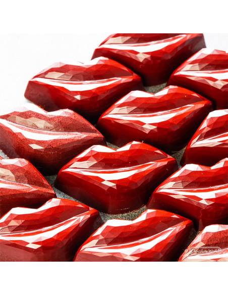 MOLDE CW1937 LABIOS FACETAS 42x21.5x15mm 21cChocolate World