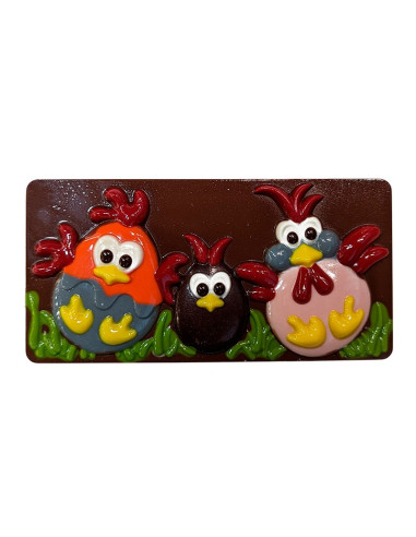 MOLDE PC5049 TABLETA EASTER FRIEND 154x72xh15mm 3cTabletas