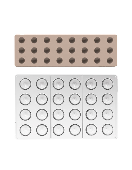 Kit Dome 01 molde tritan + siliconaTritan